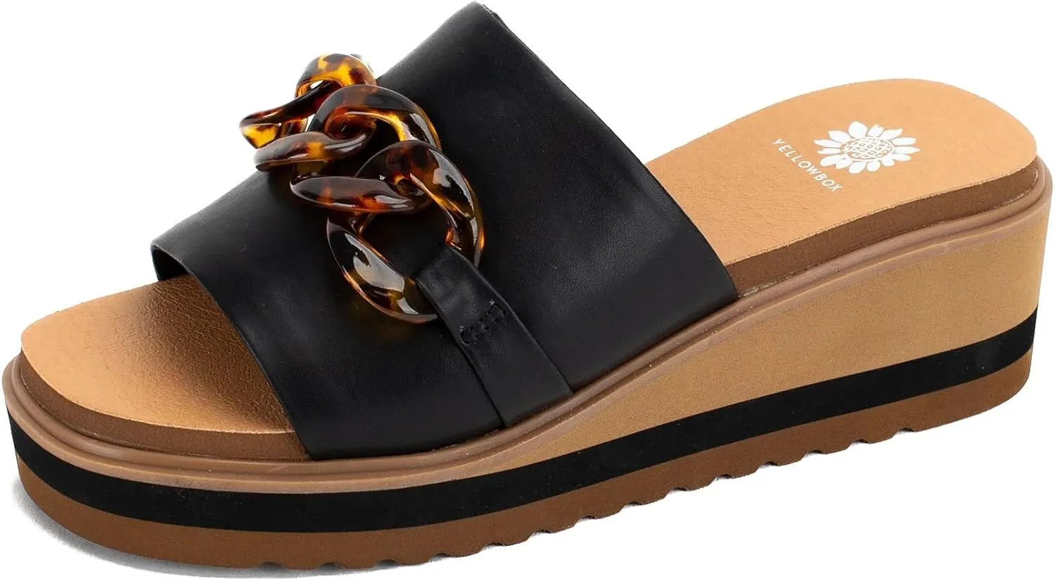 Yellow Box Women's Alora Wedge Sandal
