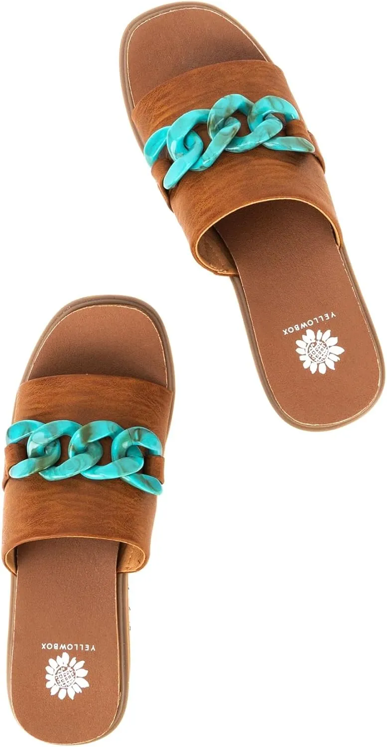 Yellow Box Women's Alora Wedge Sandal