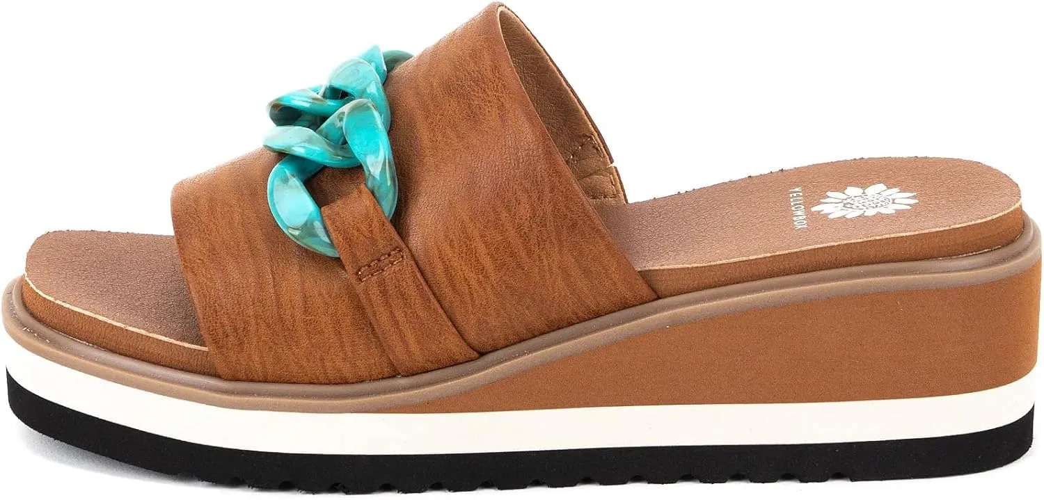 Yellow Box Women's Alora Wedge Sandal