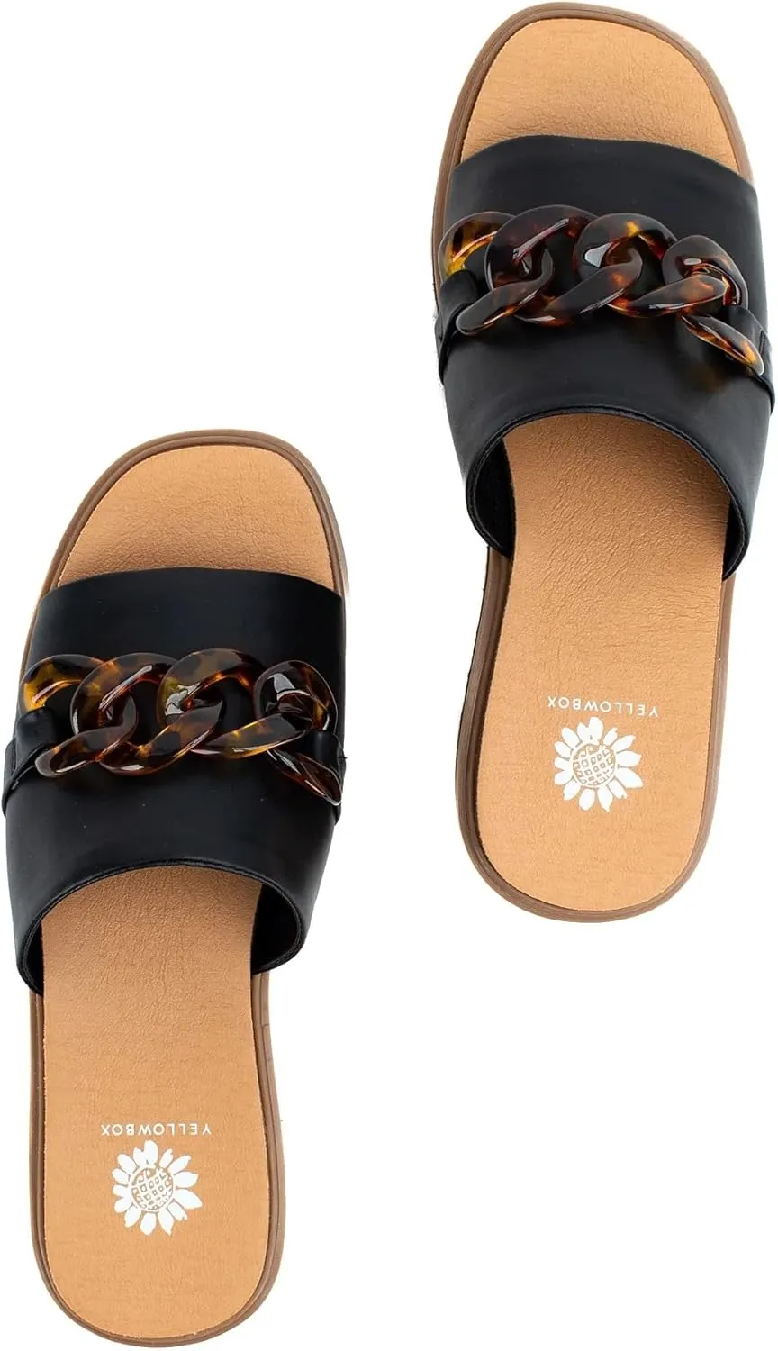 Yellow Box Women's Alora Wedge Sandal