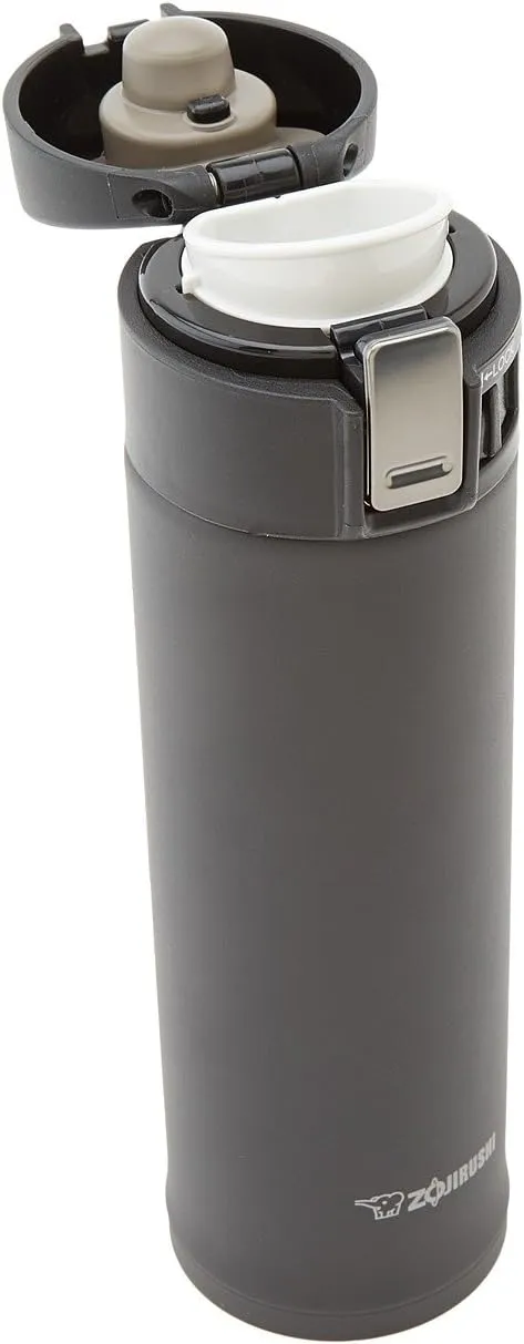 Zojirushi 0.36-Liter Stainless Steel Travel Mug, 12-Ounce, Black