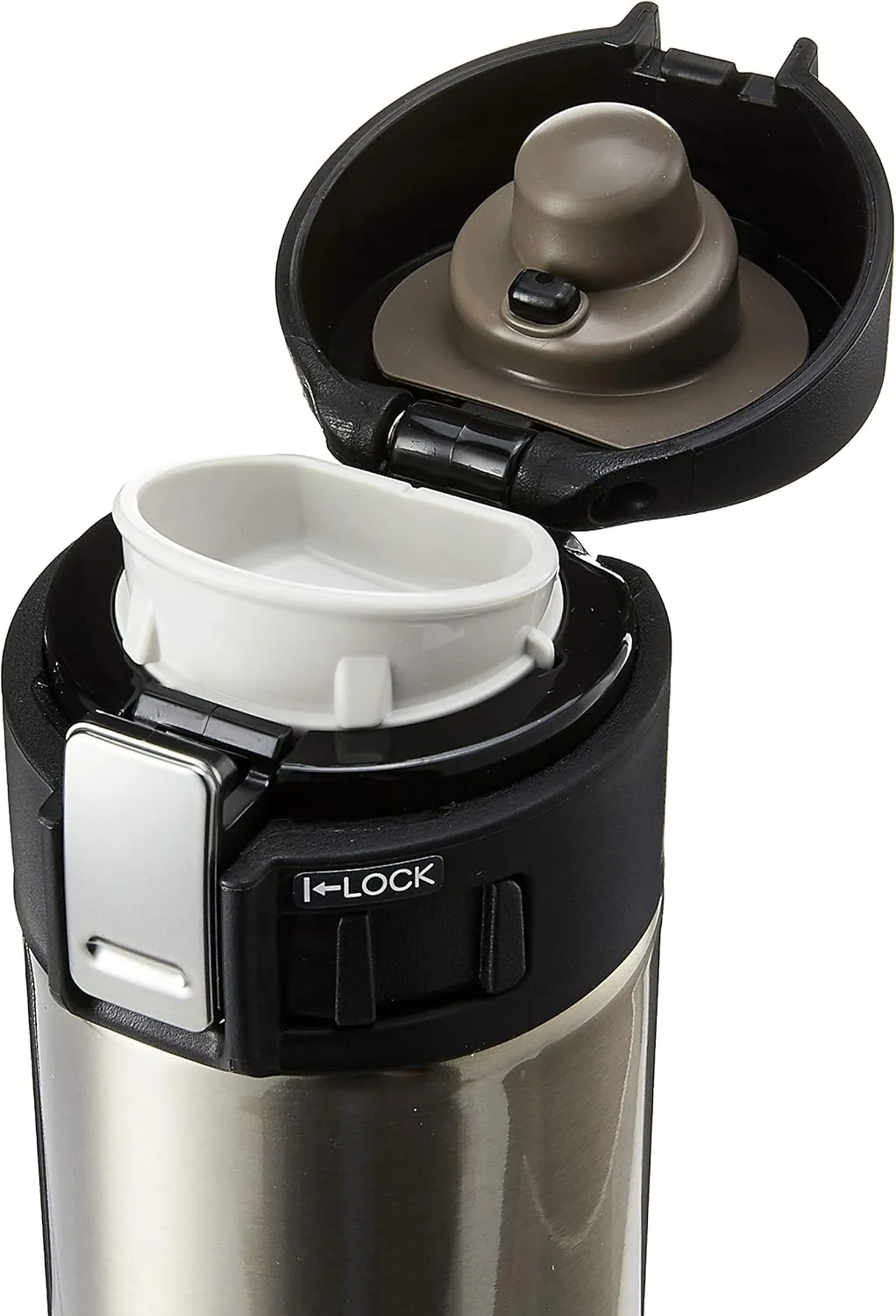 Zojirushi 0.36-Liter Stainless Steel Travel Mug, 12-Ounce, Silver
