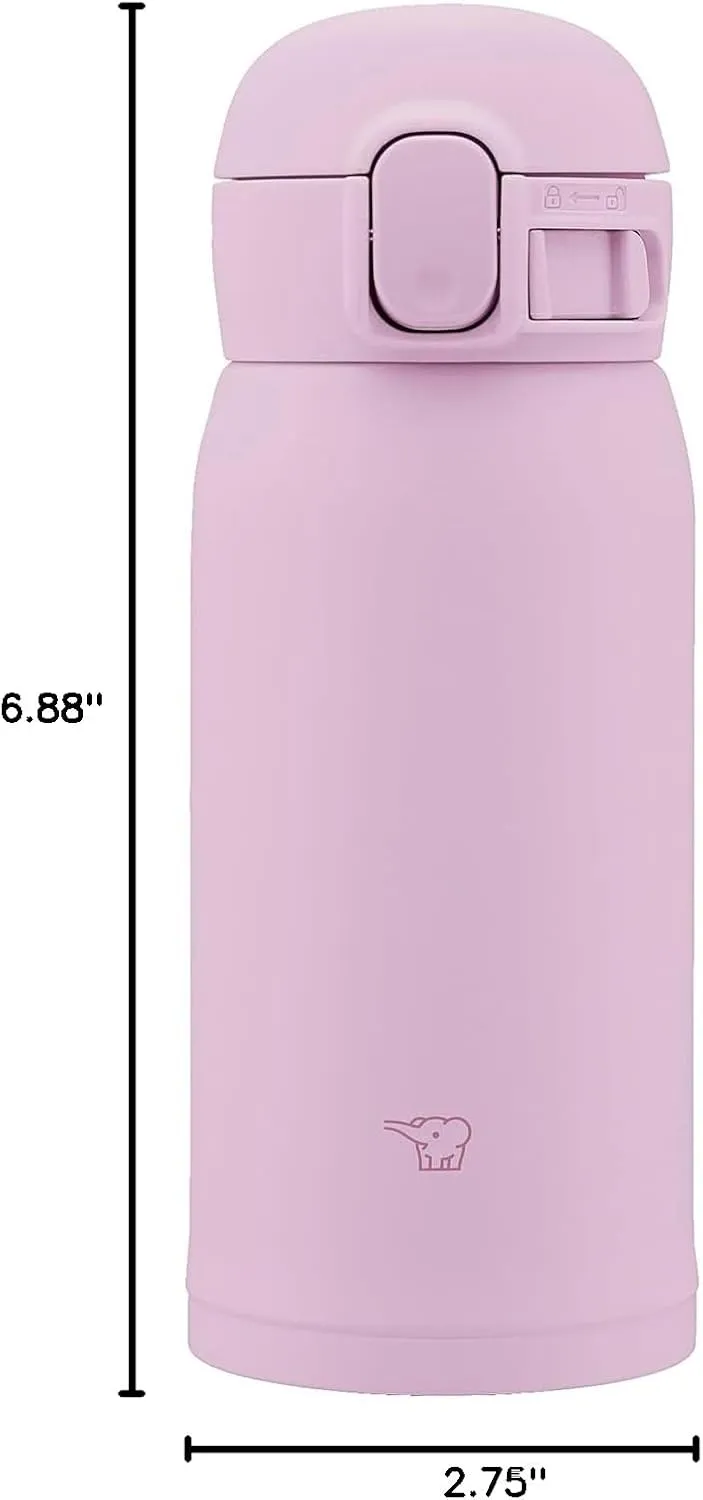 Zojirushi SM-WS36-VM Stainless Steel Mug, 12-Ounce, Orchid