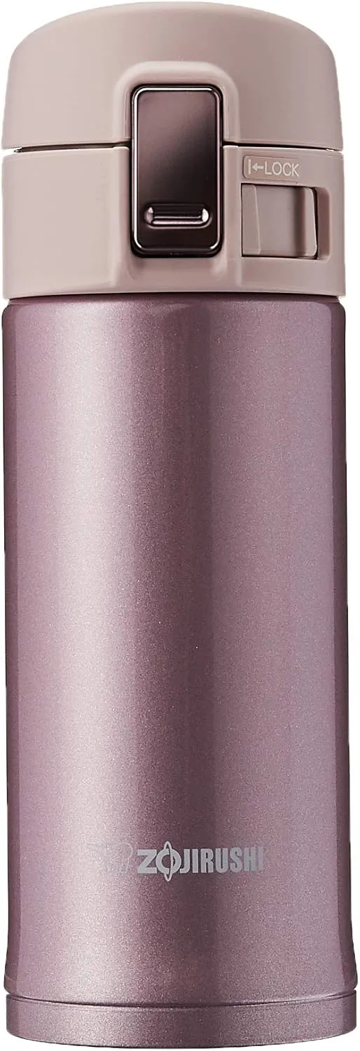 Zojirushi Stainless Mug, 12 Fluid Ounce, Lavender Pink