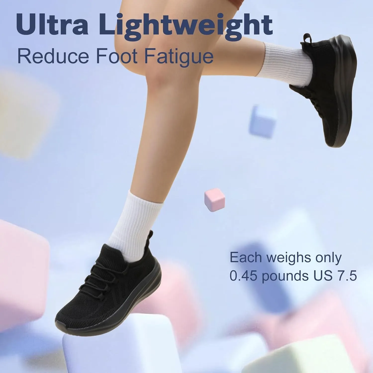 ZOVE Wide Toe Box Shoes Women Extra Wide Width Tennis Sneakers Ultra Light Running Shoes for Women Non-Slip Diabetic Walking Gym Workout Trainer